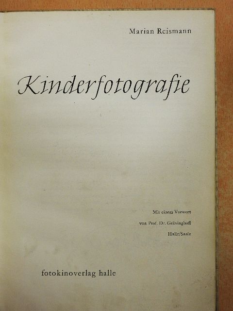 Marian Reismann - Kinderfotografie [antikvár]