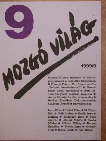 Almási Miklós - Mozgó Világ 1999. szeptember [antikvár]