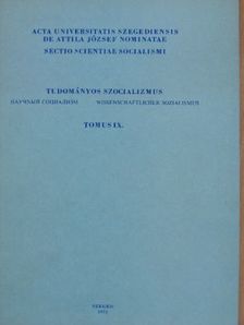 Farkas József - Tudományos szocializmus tomus IX. [antikvár]