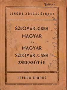 Szlovák-cseh-magyar és magyar-szlovák-cseh zsebszótár I-II. [antikvár]
