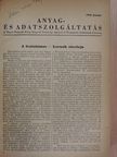 A. Jegorov - Anyag és adatszolgáltatás 1953. január-december [antikvár]