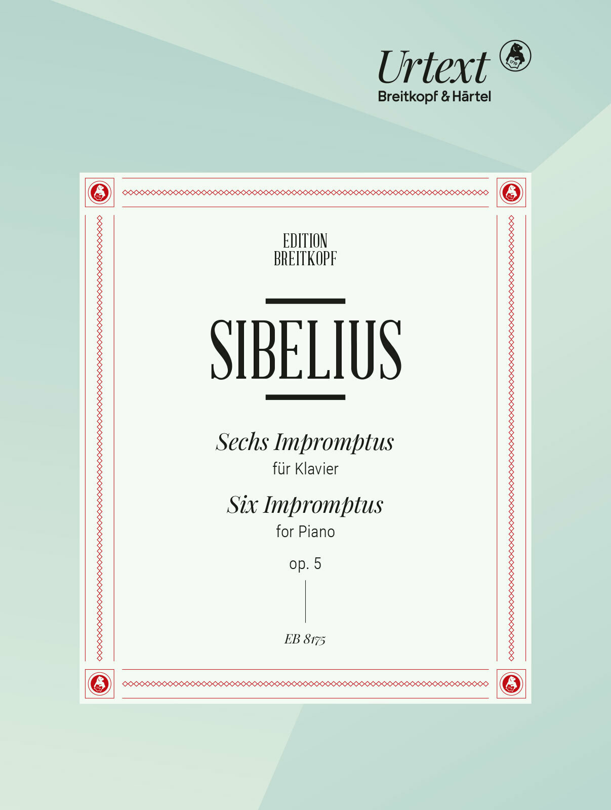 SIBELIUS - SECHS IMPROMPTUS OP.5 FÜR KLAVIER URTEXT (KARI KILPELAEINEN)