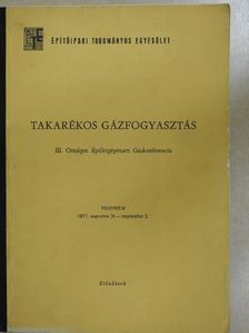 Dr. Balogh András - Takarékos gázfogyasztás [antikvár]