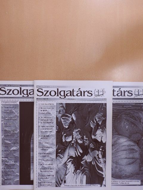 Balog Miklós - Szolgatárs 2009. (nem teljes évfolyam) [antikvár]