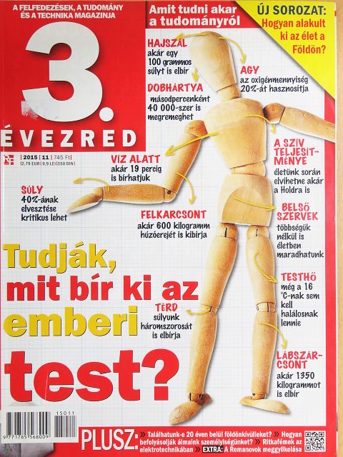 3. Évezred 2015. november [antikvár]