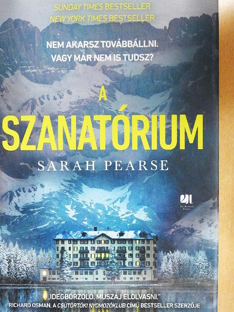 Sarah Pearse - A szanatórium [antikvár]