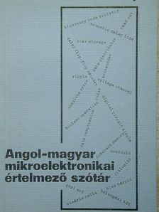 Dr. Kovács Magdolna - Angol-magyar mikroelektronikai értelmező szótár [antikvár]