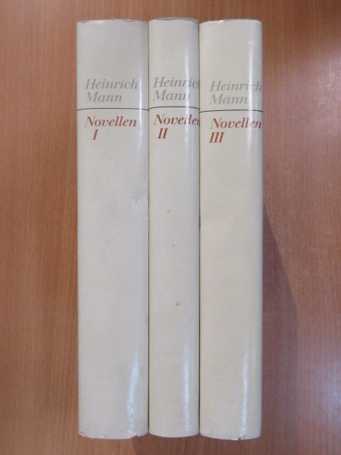 Heinrich Mann - Novellen I-III. [antikvár]