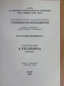 Komlósi Csaba - Acta academiae paedagogicae Agriensis Nova series tom. XXIV. [antikvár]