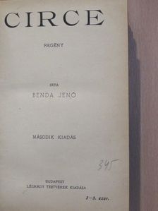 Benda Jenő - Circe [antikvár]