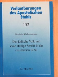 Das jüdische Volk und seine Heilige Schrift in der christlichen Bibel [antikvár]