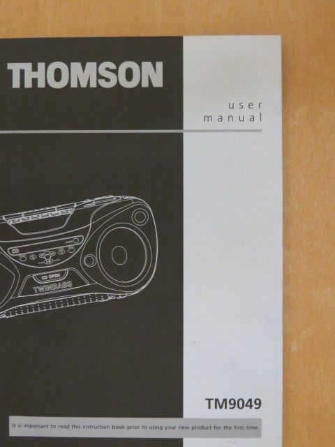 Thomson TM9049 - User Manual [antikvár]