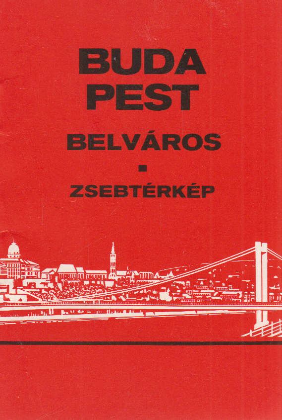 Budapest belváros zsebtérkép [antikvár]