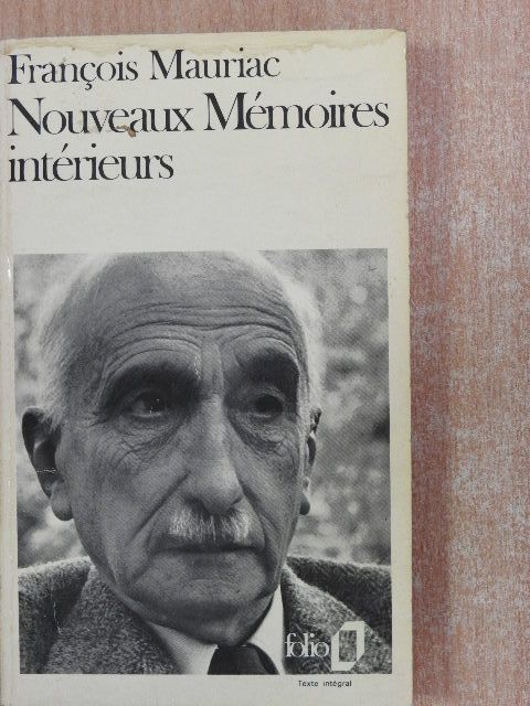 Francois Mauriac - Nouveaux Mémoires intérieurs [antikvár]