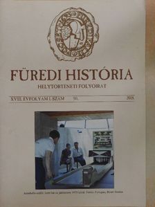 Budáné Bocsor Ágnes - Füredi História 2018/1. [antikvár]