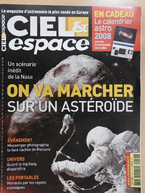 Ciel & Espace janvier 2008 [antikvár]