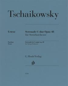 CSAJKOVSZKIJ ( TSCHAIKOWSKY) - SERENADE C-DUR OP.48 FÜR STREICHORCHESTER. PARTITUR