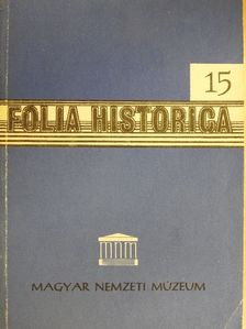 Basics Beatrix - Folia Historica 15. [antikvár]