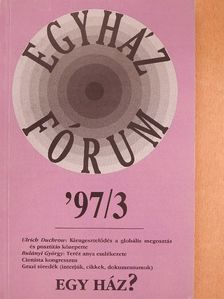 Aszalós János - Egyházfórum 1997/3. [antikvár]
