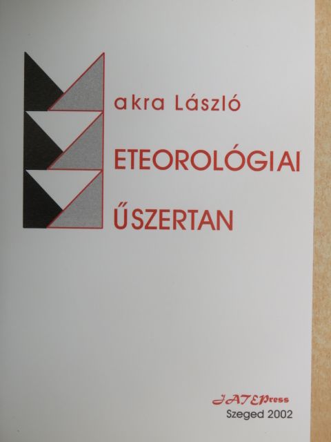 Makra László - Meteorológiai műszertan [antikvár]
