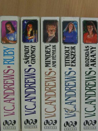 V. C. Andrews - Ruby/Sápadt gyöngy/Minden, ami fénylik/Titkolt ékszer/Rozsdás arany [antikvár]