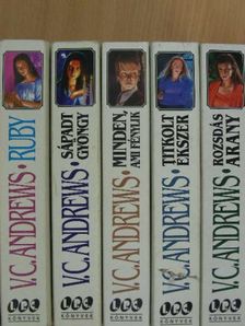 V. C. Andrews - Ruby/Sápadt gyöngy/Minden, ami fénylik/Titkolt ékszer/Rozsdás arany [antikvár]
