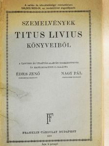 Titus Livius - Szemelvények Titus Livius könyveiből [antikvár]