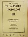 Vasné Tóth Kornélia - Tudáspróba - Irodalom III. [antikvár]