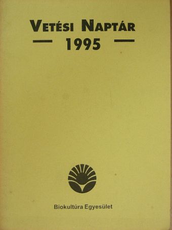 Maria Thun - Vetési naptár 1995 [antikvár]