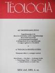 Barsi Balázs - Teológia 1991. november [antikvár]