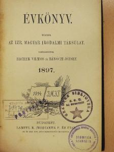 Acsády Ignácz - Évkönyv 1897. [antikvár]