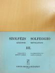 Agócsy László - Szolfézs III. [antikvár]