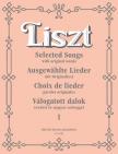 LISZT - VÁLOGATOTT DALOK EREDETI ÉS MAGYAR SZÖVEGGEL 1, SZOPRÁN VAGY TENOR HANGRA