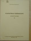 Statisztikai tájékoztató 1981. [antikvár]