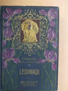 Alfred de Musset - Giacomo Leopardi összes lyrai versei/Alfred de Musset válogatott költeményei [antikvár]
