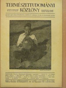 Horváth Gy. - Természettudományi Közlöny 1933. februárius 1-15. [antikvár]