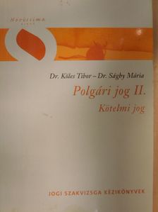 Dr. Köles Tibor - Polgári jog II. [antikvár]