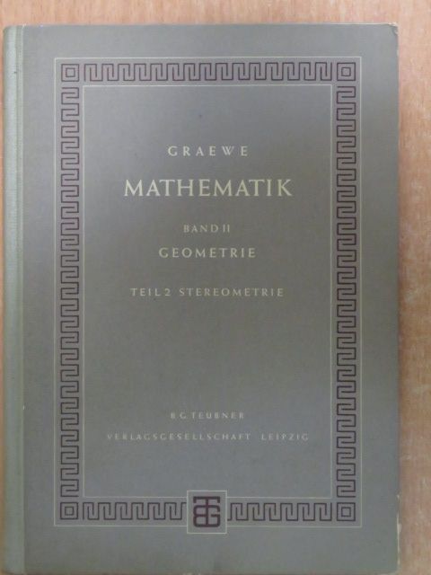 Dr. H. Graewe - Mathematik II/2. [antikvár]