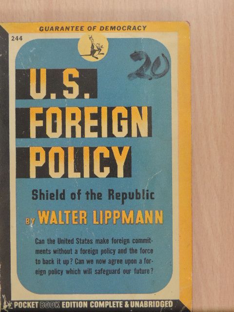 Walter Lippmann - U. S. Foreign Policy [antikvár]