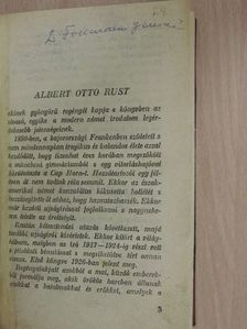 Albert Otto Rust - Egy asszony elindul [antikvár]