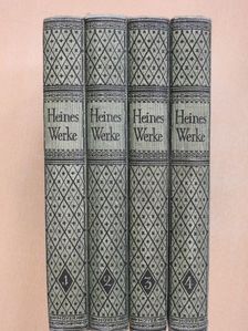 Heinrich Heine - Heinrich Heine Dichtungen I-IV. [antikvár]