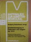 Erényi Tibor - Arbeiterbewegung in Österreich und Ungarn bis 1914 [antikvár]