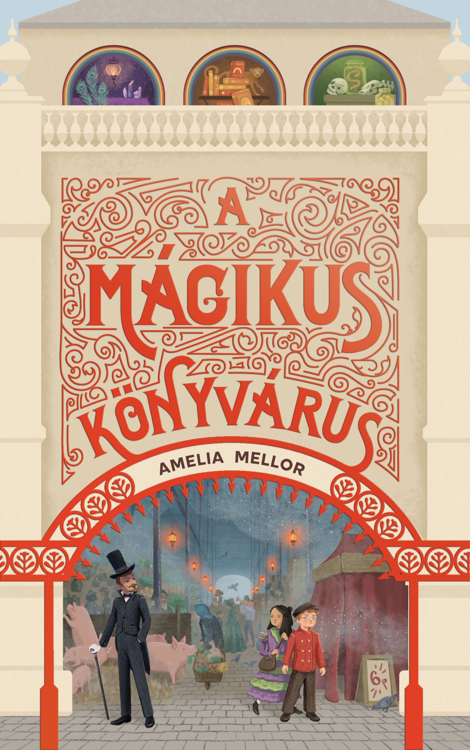 Amelia Mellor - A mágikus könyvárus [eKönyv: epub, mobi]