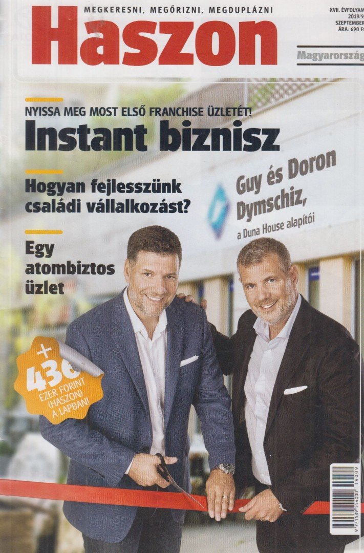 Kolozsi Gábor (főszerk.) - Haszon 2019/9. [antikvár]