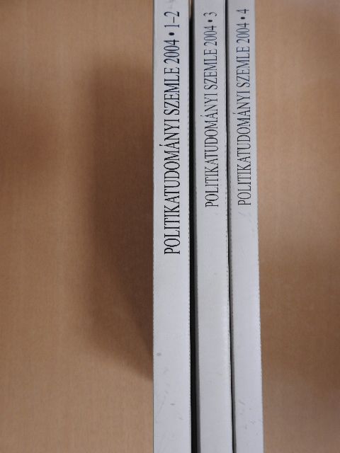 Ágh Attila - Politikatudományi Szemle 2004/1-4. [antikvár]