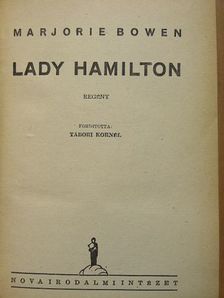Marjorie Bowen - Lady Hamilton [antikvár]