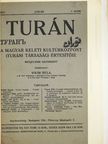 F. Takács Zoltán - Turán 1917. január [antikvár]