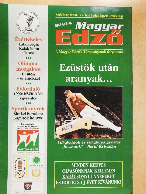 Füredi Marianne - Magyar Edző 2010/4. [antikvár]