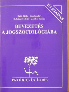 Ábrók Ildikó - Bevezetés a jogszociológiába [antikvár]