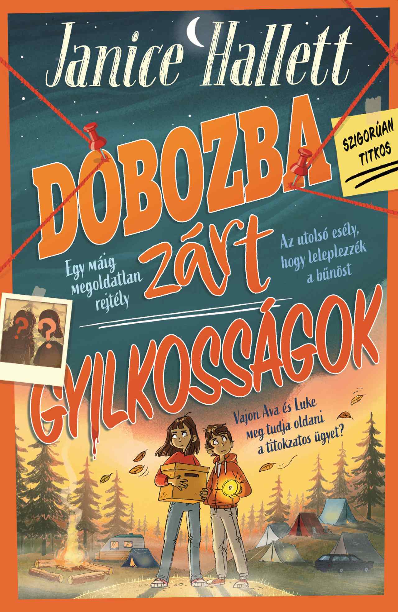 Janice Hallett - Dobozba zárt gyilkosságok